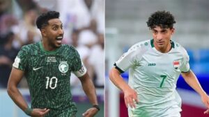 Doc-P-511116-638709759214423636-300x169 مباراة العراق والسعودية في "خليجي 26".. الموعد والقنوات الناقلة والتشكيل المتوقع