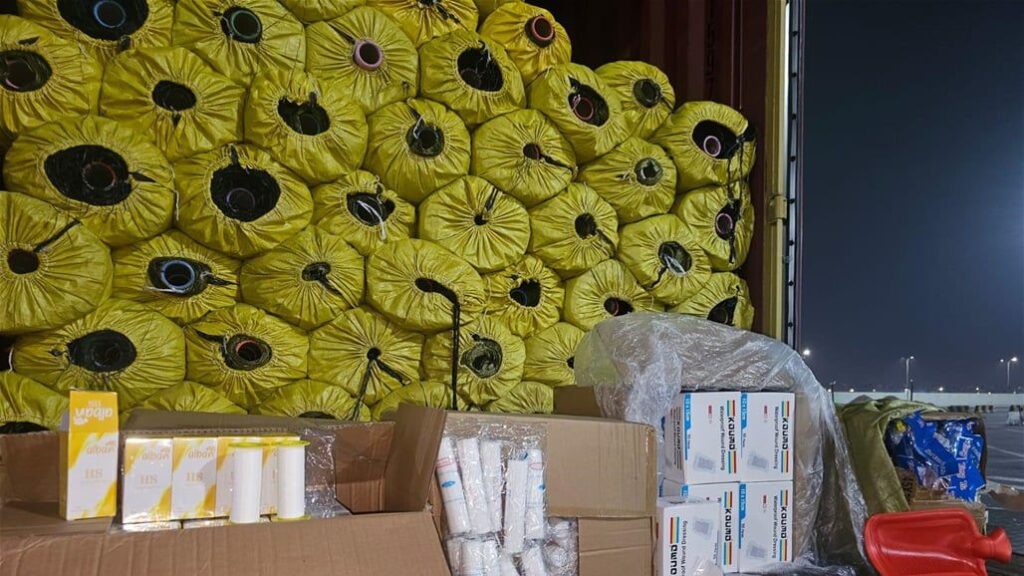 doc-p-512956-638725167561897112175602970137587100-1024x576 ضبط مستلزمات طبية معدة للتهريب بمنفذ ميناء أم قصر الشمالي