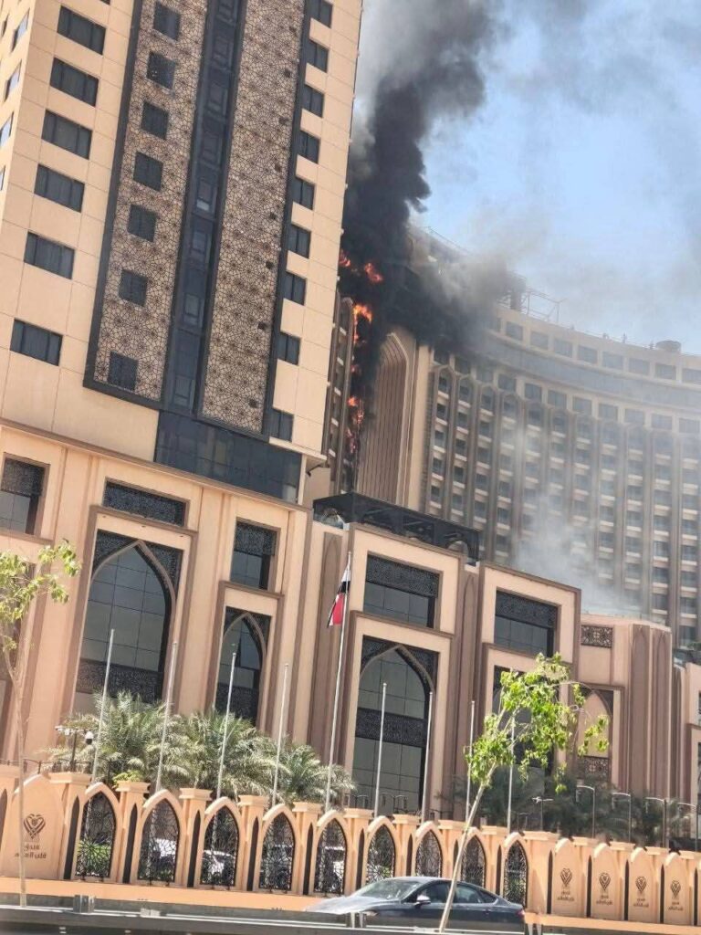 fb_img_1751193928634407950209233911185-768x1024 اندلاع حريق داخل فندق "قلب العالم" في منطقة الجادرية ببغداد