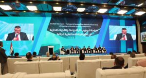 FB_IMG_1759051954900-1-300x160 تقرير: وزير الداخلية خلال ملتقى العراق للاستثمار يؤكد أن الأمن المستدام بوابة جذب رؤوس الأموال