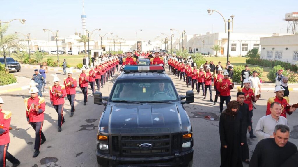 fb_img_17572286552751599971039448463463-1024x574 بمراسيم تشييع مهيب.. وزارة الداخلية تودع شهداءها الأبطال من قوات الشرطة الاتحادية