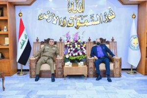 FB_IMG_1759865082155-300x200 الامين العام للانتفاضة الشعبانية يزور  قيادة شرطة الرصافة