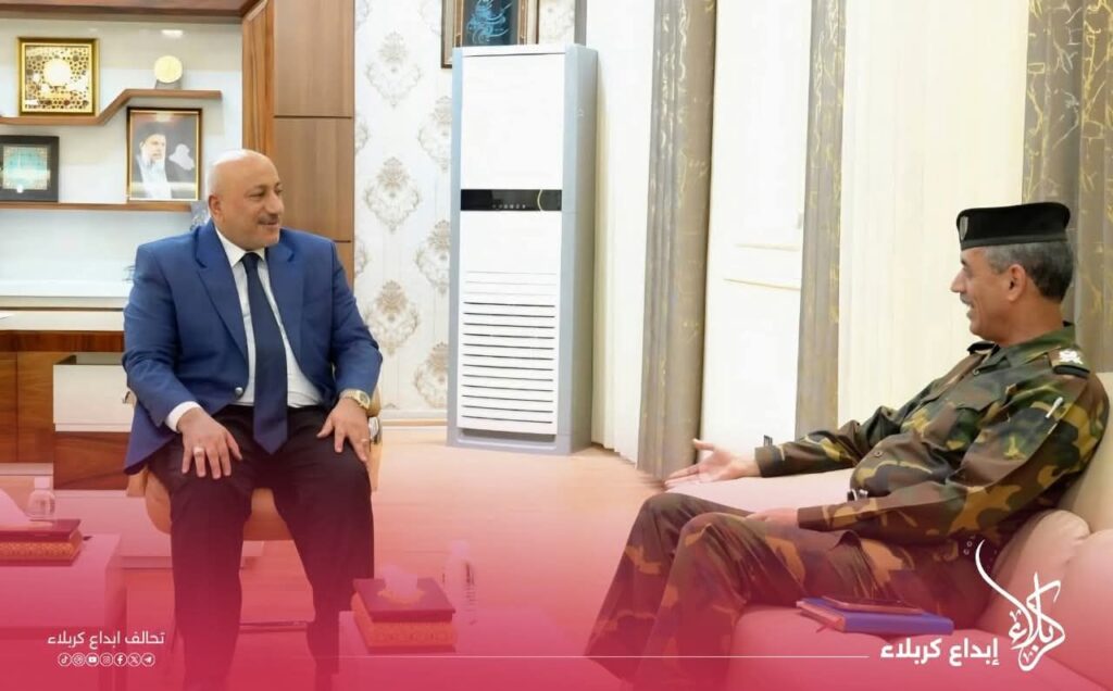 fb_img_17612354959896359695320325995308-1024x636 محافظ كربلاء المقدسة يبحث مع قائد الشرطة تعزيز الأمن واستقرار المحافظة