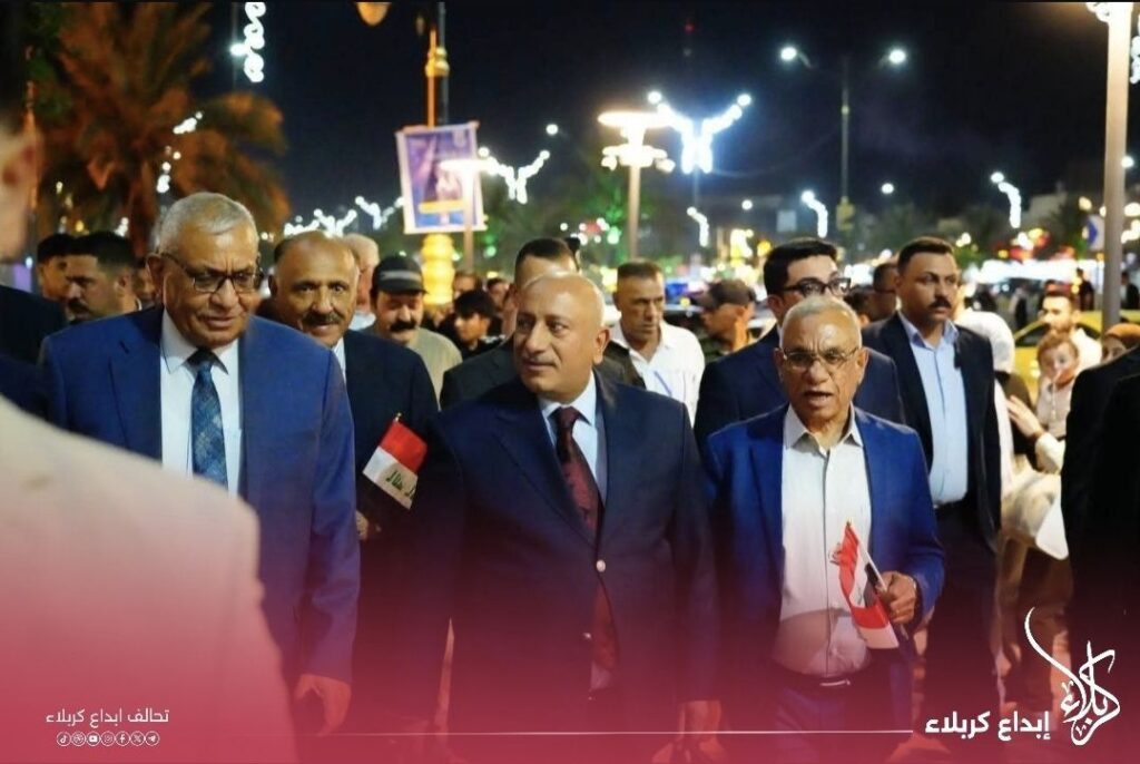 img_20251004_203459_4819187367303918124344-1024x686 محافظ كربلاء يرافق نخبة من الفنانين والأدباء في جولة ميدانية وسط المدينة