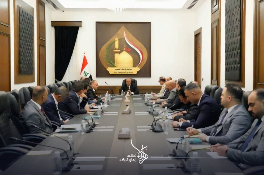 fb_img_17645121645478607831132716673186-1-1024x682 الخطابي يقود اجتماعاً حاسماً لضبط إيقاع الخدمات وتسريع وتيرة الإعمار في كربلاء
